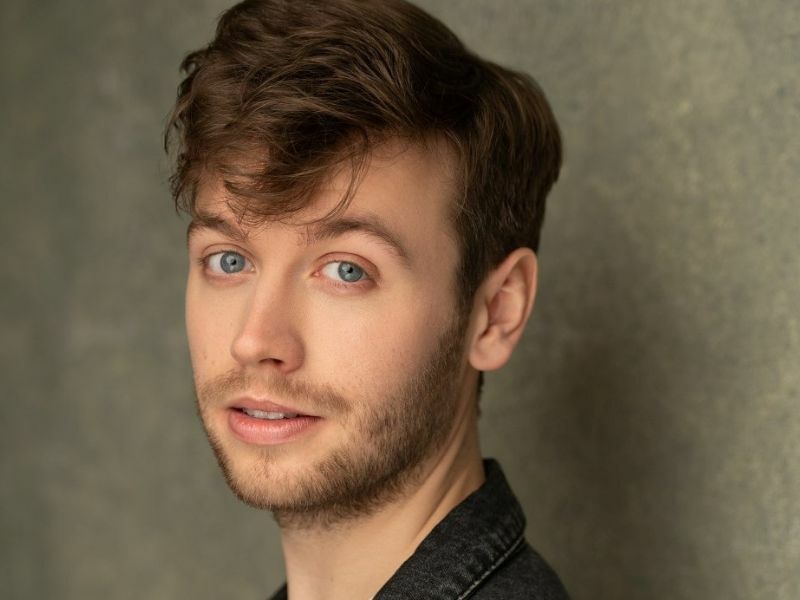 James Hastings headshot for Cabaret.