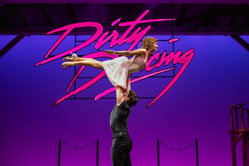Kira Malou, Michael O'Reilly in Dirty Dancing at Dominion Theatre (c) Mark Senior