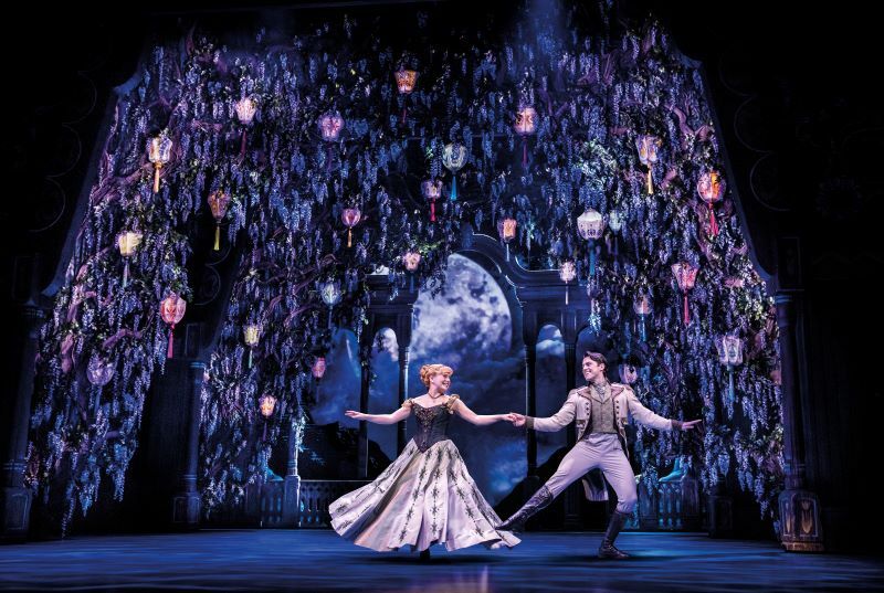 (L to R) Emily Lane (Anna) & Oliver Ormson (Hans) - Disney's Frozen the Musical - Photo by Johan Persson © Disney