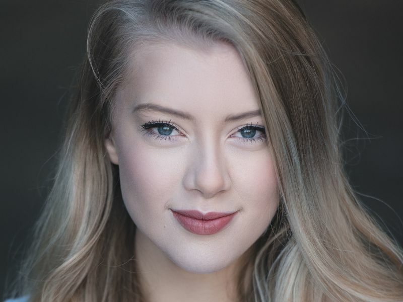 Headshot of Caitlin Anderson (Nessarose) for Wicked 2023.