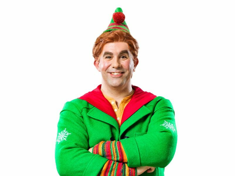 Simon Lipkin as Buddy in ELF, credit: Perou.