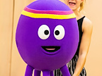 Sarah Palmer in rehearsals for Hey Duggee The Live Theatre Show. Photography by Pamela Raith.
