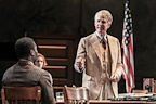 To Kill a Mockingbird, Jude Owusu (Tom Robinson) and Matthew Modine (Atticus Finch).