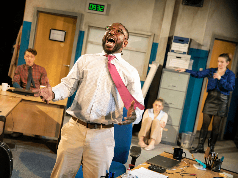 Production photos released from the UK premiere of Scooter Pietsch’s comedy Windfall