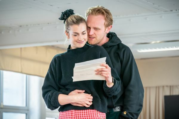 Josef Davies and Stefanie Martini - Patriots (West End) - Rehearsal Images - Photo credit Marc Brenner.