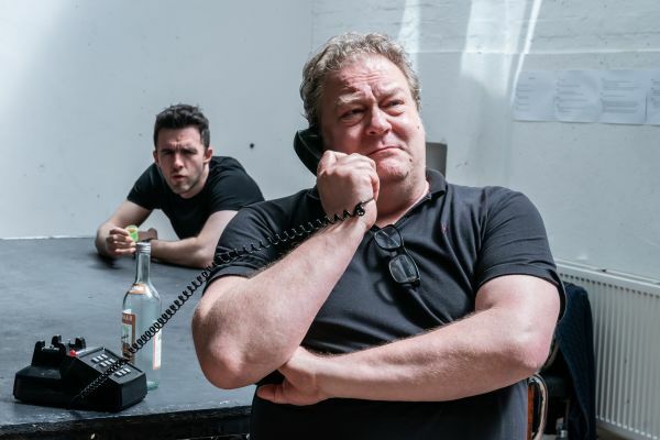 Paul Kynman and Matt McClure - Patriots (West End) - Rehearsal Images - Photo credit Marc Brenner.