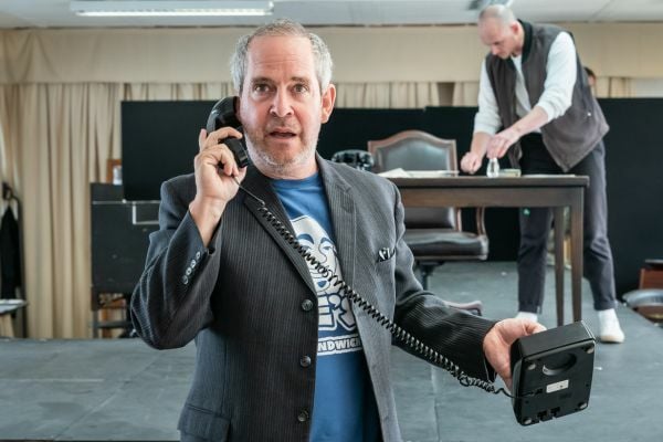 Tom Hollander and Matt Concannon - Patriots (West End) - Rehearsal Images - Photo credit Marc Brenner.