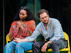 Olivia Washington and Kit Harington in Slave Play
