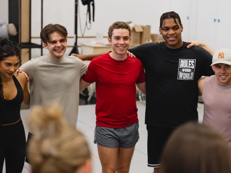 First Look: New Back to the Future the Musical cast in rehearsals 