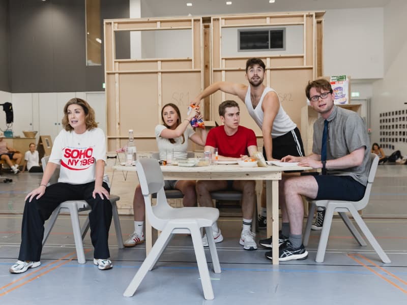 First Look: New Back to the Future the Musical cast in rehearsals 