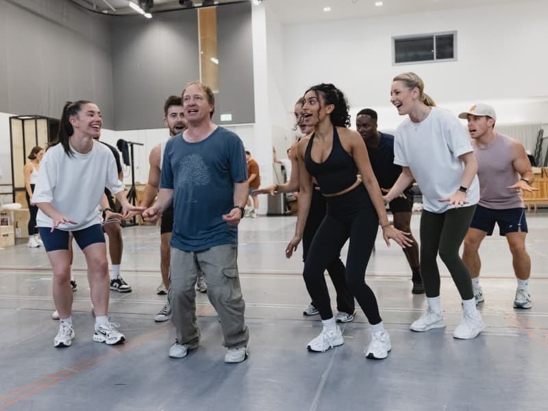 First Look: New Back to the Future the Musical cast in rehearsals 