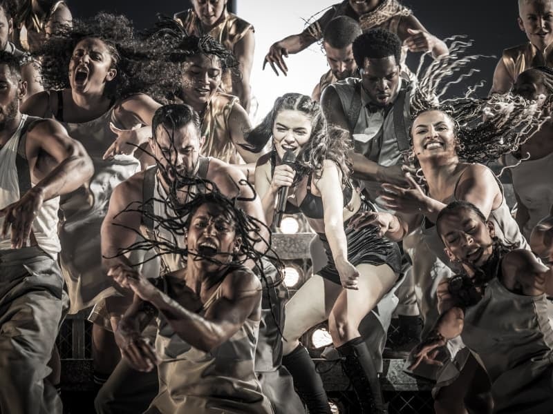 Rachel Zegler in Jamie Lloyd's Evita