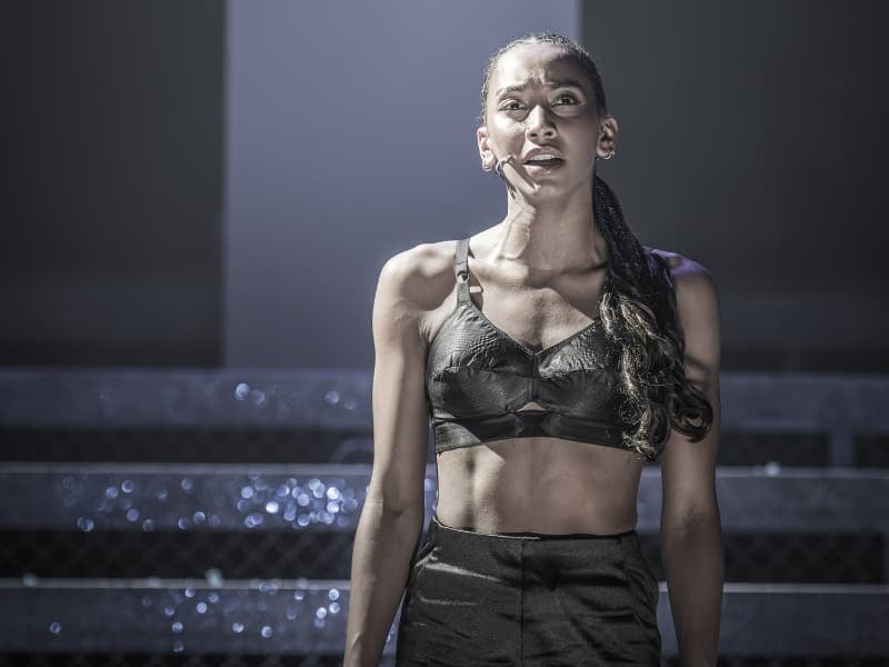Bella Brown in Jamie Lloyd's Evita