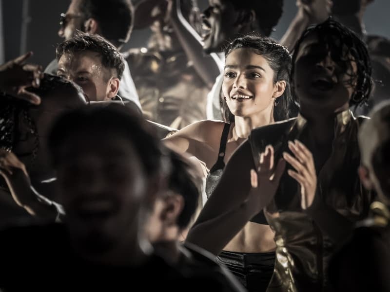 Rachel Zegler in Jamie Lloyd's Evita