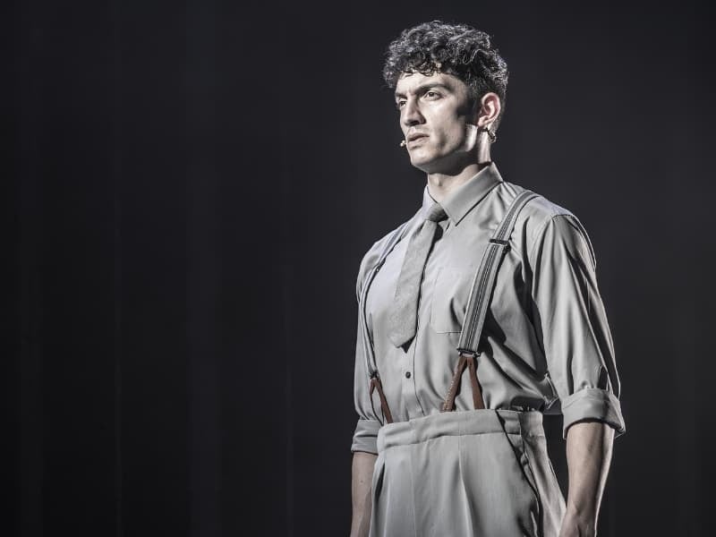 James Olivas in Jamie Lloyd's Evita