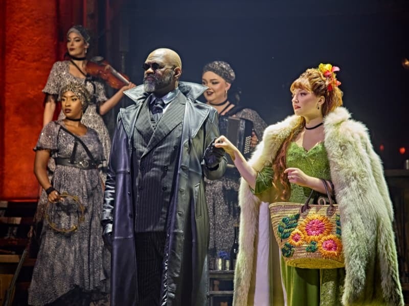 Nicola Roberts is Persephone - first look Hadestown photos