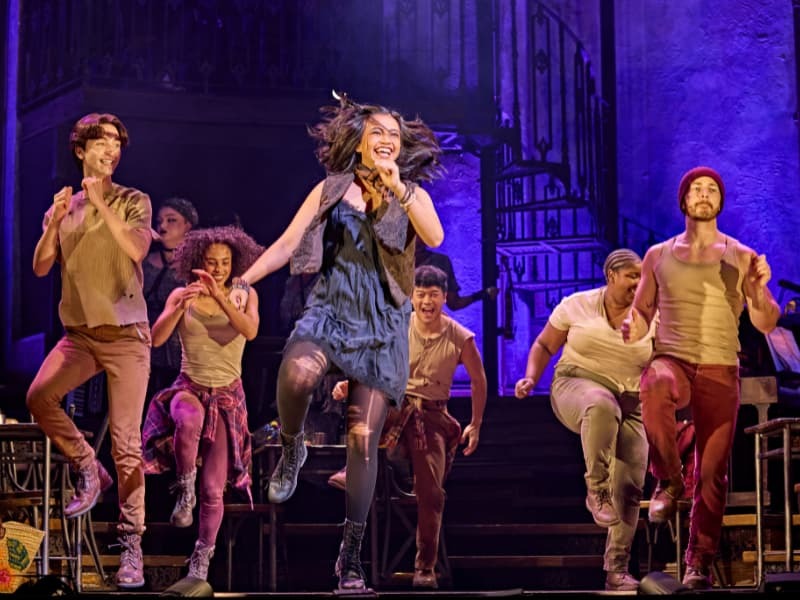 Nicola Roberts is Persephone - first look Hadestown photos