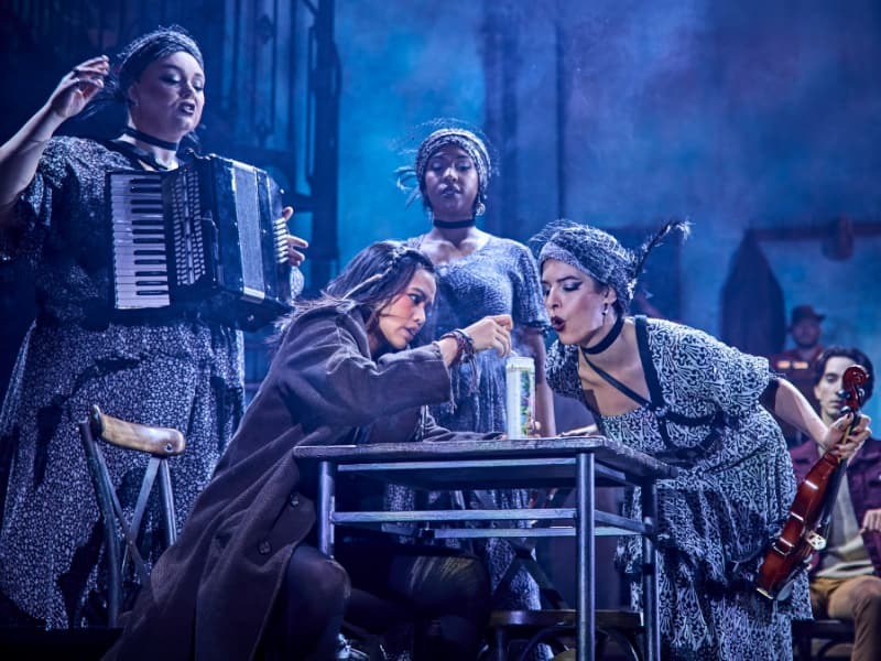 Nicola Roberts is Persephone - first look Hadestown photos