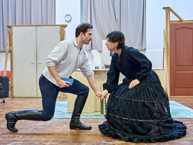 Oh, Mary! rehearsal room pictures, photos by Manuel Harlan