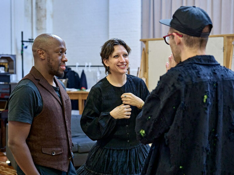 Oh, Mary! rehearsal room pictures, photos by Manuel Harlan