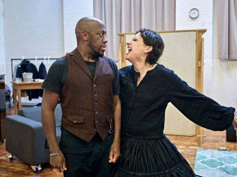 Oh, Mary! rehearsal room pictures, photos by Manuel Harlan