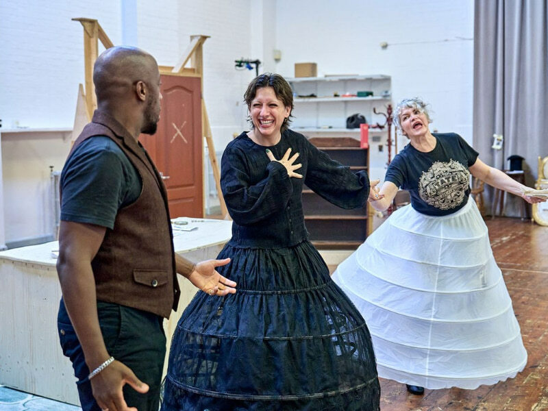 Oh, Mary! rehearsal room pictures, photos by Manuel Harlan