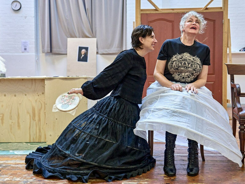 Oh, Mary! rehearsal room pictures, photos by Manuel Harlan
