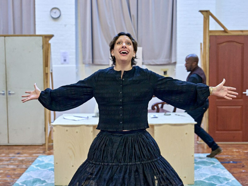 Oh, Mary! rehearsal room pictures, photos by Manuel Harlan