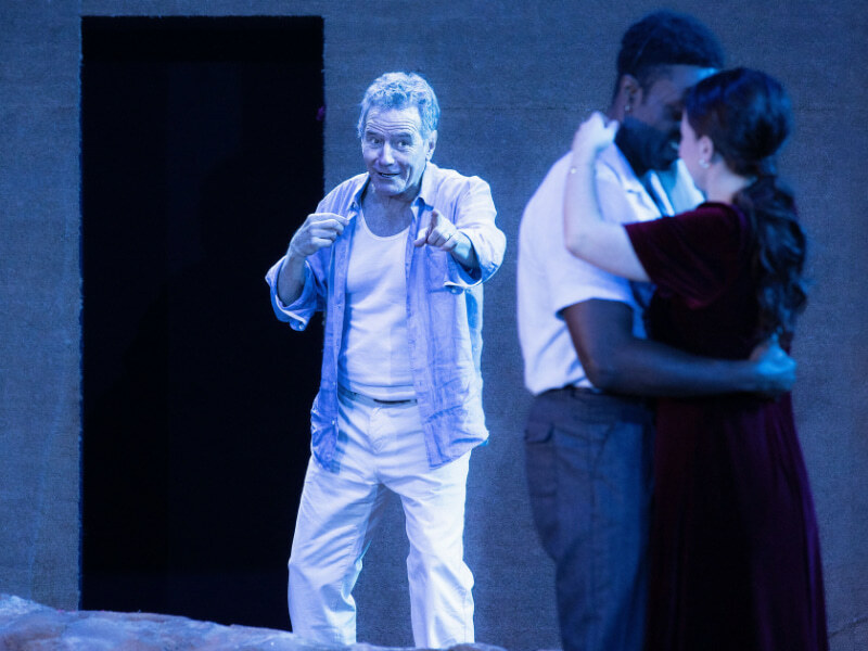 All My Sons production shots starring Bryan Cranston, Marianne Jean-Baptiste and Paapa Essiedu. Photoa by Jan Versweyveld.