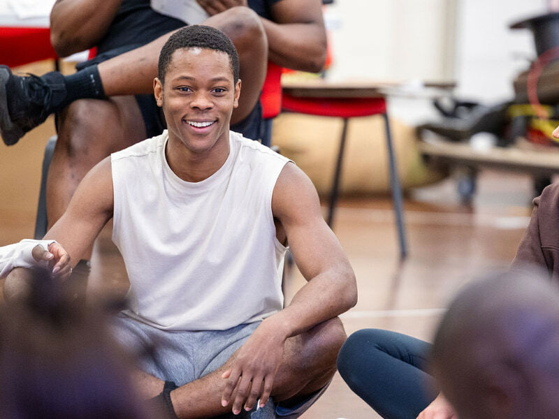 The Boy Who Harnessed the Wind rehearsal room image. Photo by Tyler Fayose