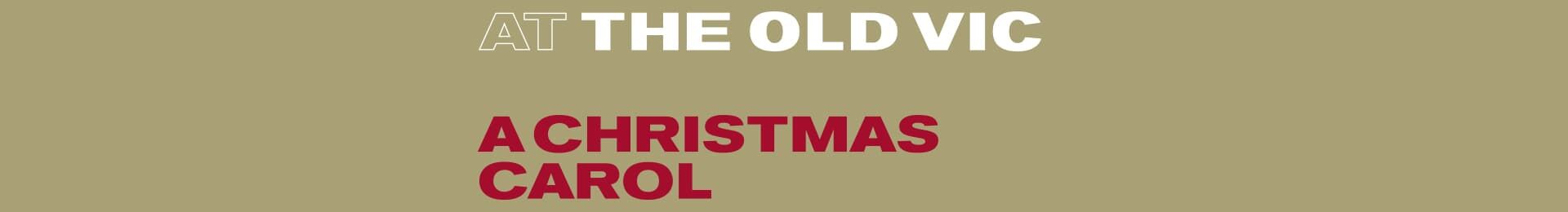 Don T Miss Paterson Joseph In The Old Vic S A Christmas Carol