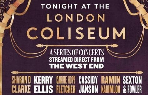 Musical stars to perform new concert series Tonight at the London Coliseum