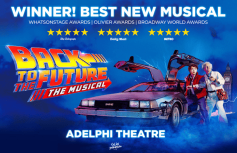 Back the theatre photos for the performance in the Adelphi Theatre - London Theatre Direct tickets.