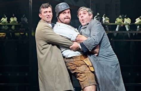 Marc Antolin, Harry Morrison and Andy Nyman star in The Producers