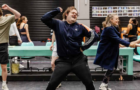 First Look: Carrie Hope Fletcher and Joel Montague in rehearsals for Elf the Musical