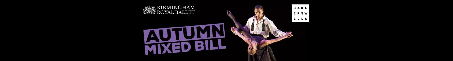 Birmingham Royal Ballet: Autumn 2019 Mixed Bill banner image