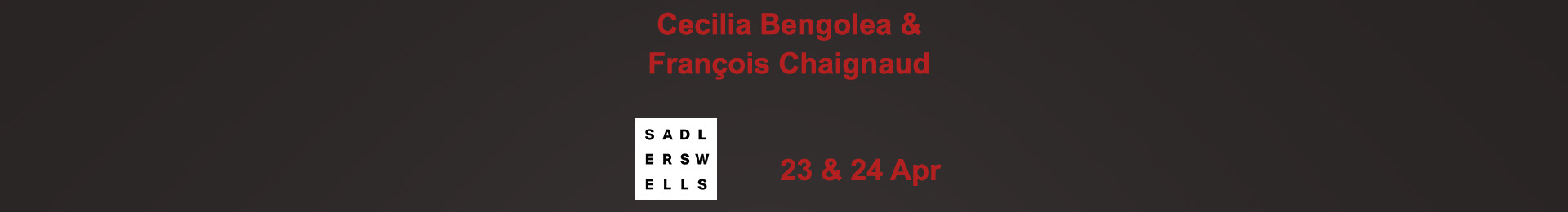 Cecilia Bengolea & François Chaignaud: DFS banner image