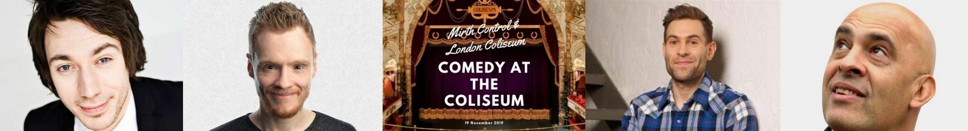 Comedy at the Coliseum banner image