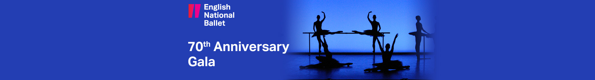 English National Ballet 70th Anniversary Gala banner image