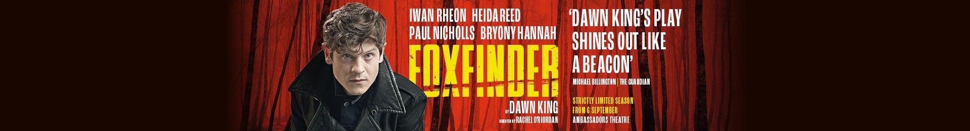 Foxfinder at the Ambassadors Theatre London Tickets