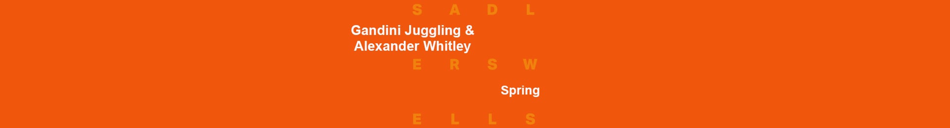 Gandini Juggling & Alexander Whitley: Spring banner image