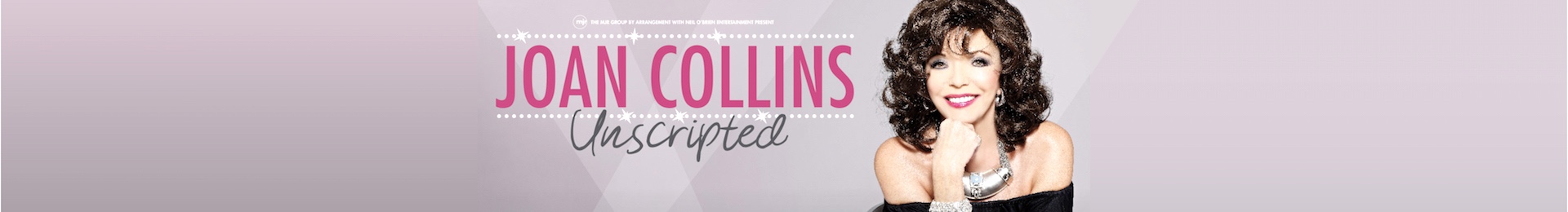 Joan Collins Unscripted banner image