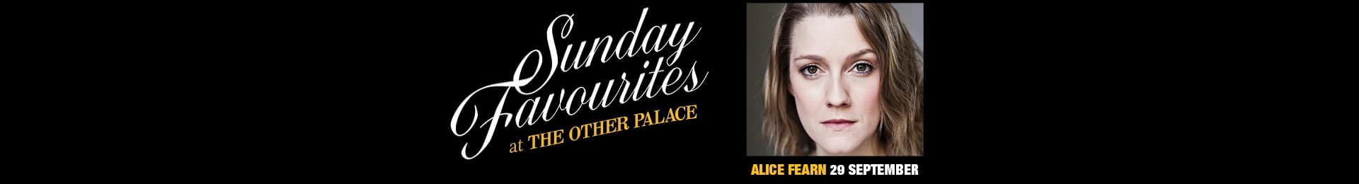 Sunday Favourites: Alice Fearn banner image