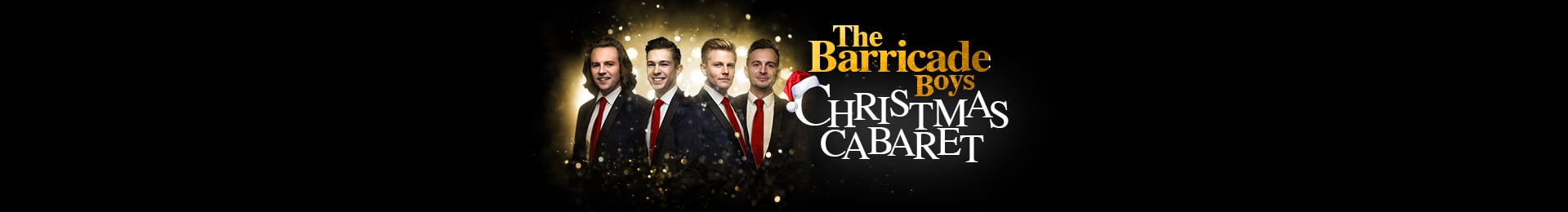 The Barricade Boys - Christmas Cabaret banner image