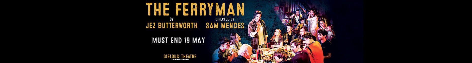 The Ferryman & Dinner at Planet Hollywood banner image