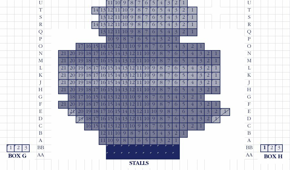 Duke of Yorks Theatre Seating Plan