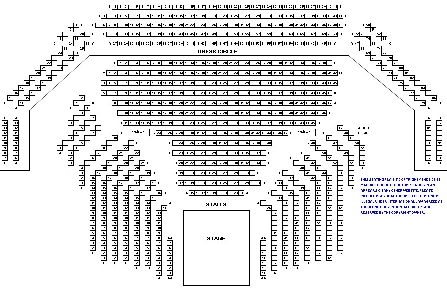 Gillian Lynne Theatre London Tickets Location Seating Plan 