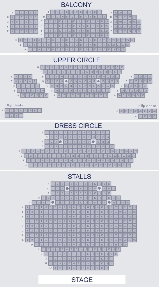 Lyric Theater London Seating Chart