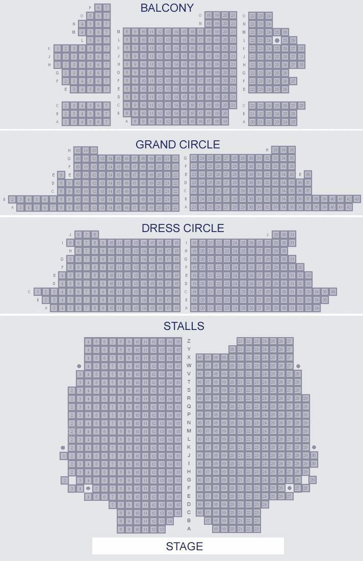 Palace Theatre London Tickets, Location & Seating Plan