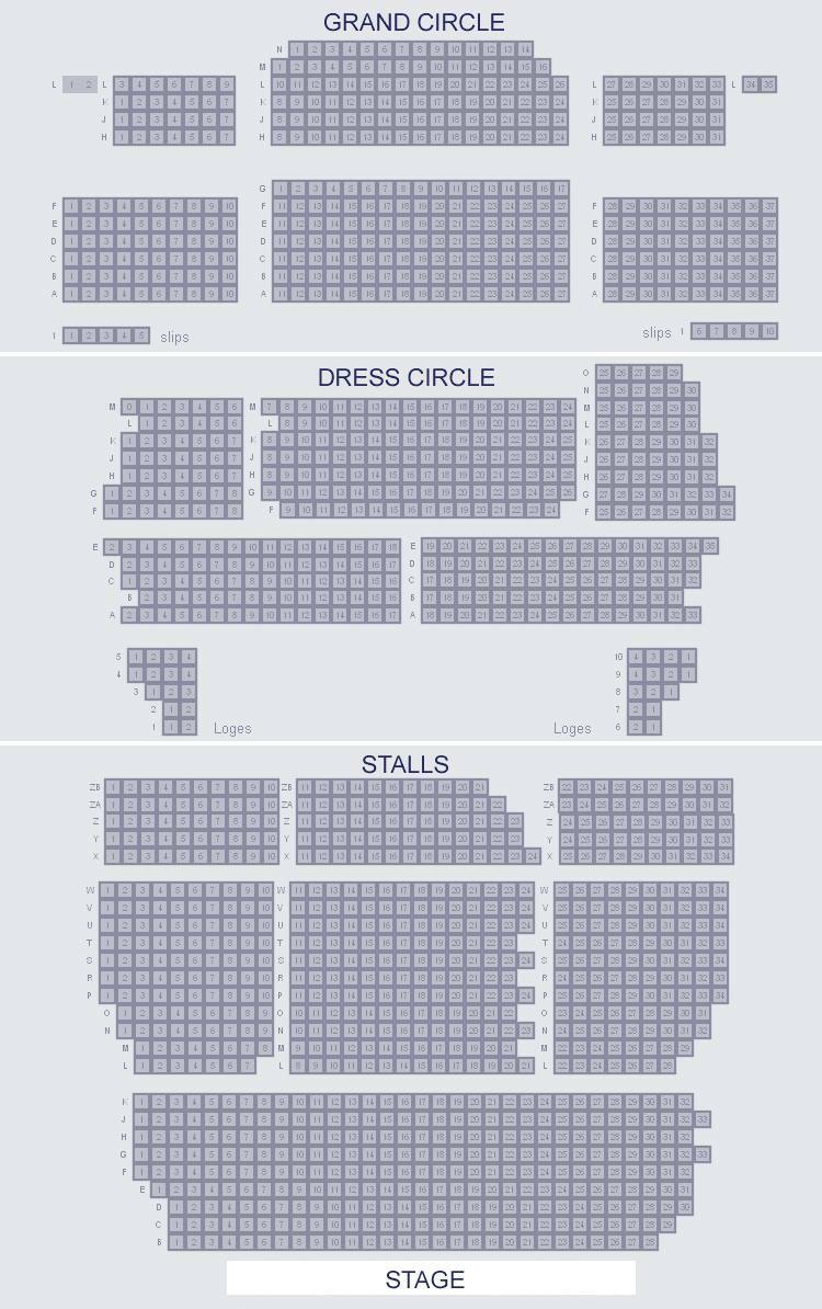 Lighthouse Theatre Seating Chart